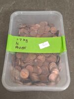 1.7kg of Australian 1 Cent Coins