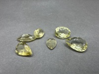 35 Carats Green Amethyst Gemstones