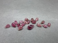20 Carats of Pink Tourmaline Gemstone Beads