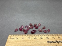 20 Carats of Pink Tourmaline Gemstone Beads - 3