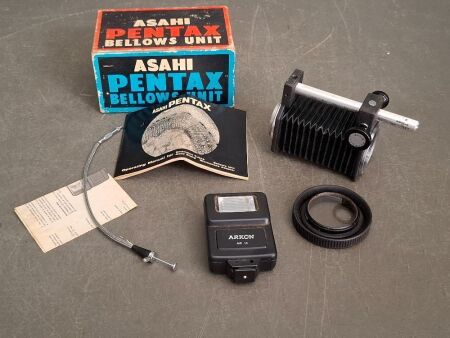 Vintage Asahi Pentax Bellows Unit Japan