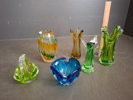 Large Assortment of Art Glass