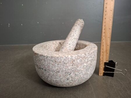 Stone Mortar and Pestle Set