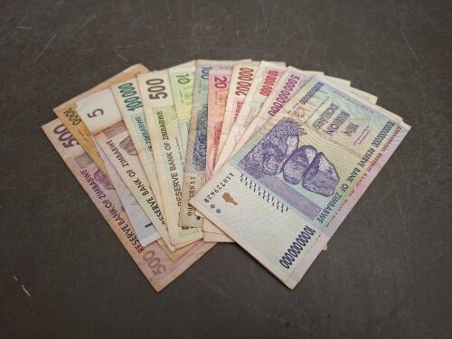 Zimbabwe Banknote Collection