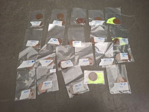 Large Lot of Australian Pennies