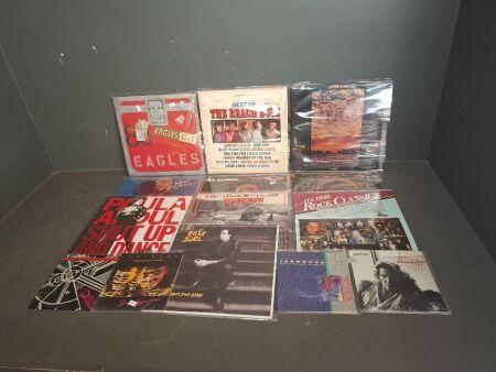 14 x Mixed Genre Vinyl Records
