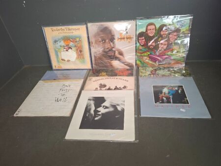 10x Mixed Genre Vinyl Records
