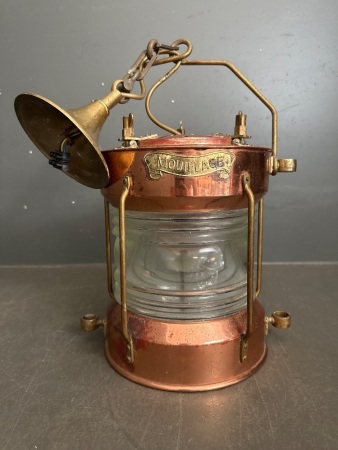 Anchor Light from the Famous French ship Le France 1908