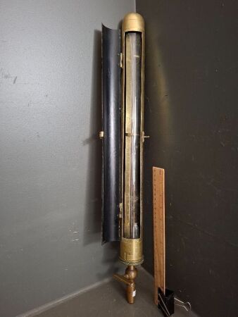 Brass Ship Stick Barometer