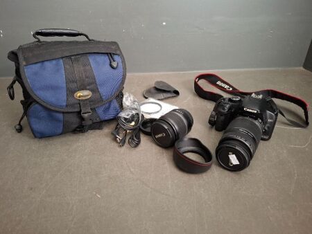 Canon Camera with Accessories&nbsp;