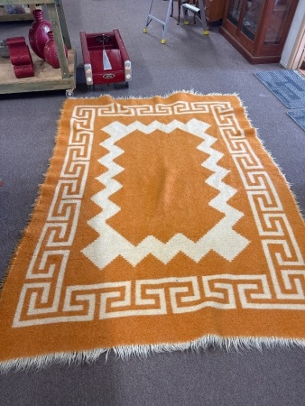 Thick Reversible Wool Rug