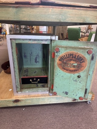 Heavy Philips & Sons Celebrated Fire Resisting Safe