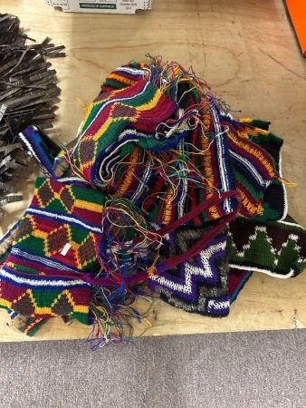 Large Lot of Handwoven Colourful Papua New Guinea Bags