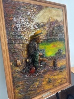 Bon Appetite Three Dimensional Textured Art - 4 of 78 by Eugene Del Mace - 2