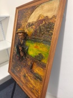 Bon Appetite Three Dimensional Textured Art - 4 of 78 by Eugene Del Mace - 3