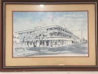 Belle Vue Hotel Watercolour by Robert Blana&nbsp;
