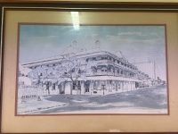 Belle Vue Hotel Watercolour by Robert Blana&nbsp; - 3