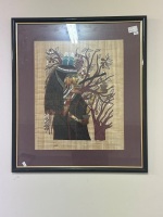 Egyptian Papyrus Painting - 2