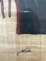 Egyptian Papyrus Painting - 4