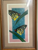 Butterfly Print 99/1000 Signed by Artist - 2