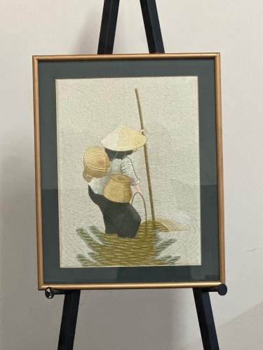Vietnamese Handmade Silk Embrodery Art