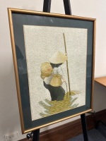 Vietnamese Handmade Silk Embrodery Art - 2