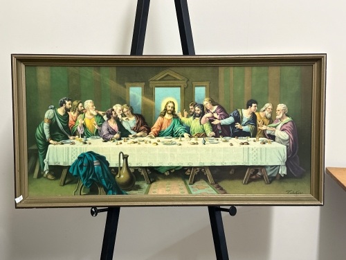 The Last Supper Signed Framed Print