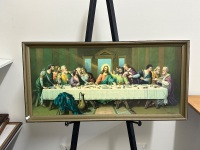 The Last Supper Signed Framed Print - 2
