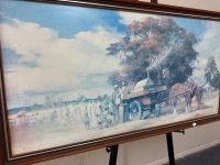 Outback Freds Pies Scene Print by Darcy V Doyle - Approx 960L x 470W - 2