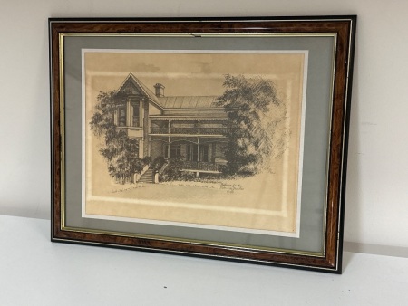 Victorian House Sketch 7 of 100 by Patrica Gauleu