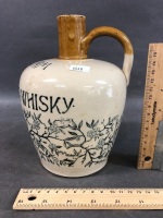 Rare Antique Jeroboam Royal Blend Whisky Stoneware Jug A. C. Thomson & Co. Glasgow c1860's - 2