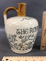 Rare Antique Jeroboam Royal Blend Whisky Stoneware Jug A. C. Thomson & Co. Glasgow c1860's - 4