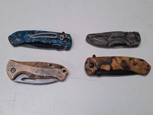 Lot of 4 Pocket Knives