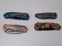 Lot of 4 Pocket Knives