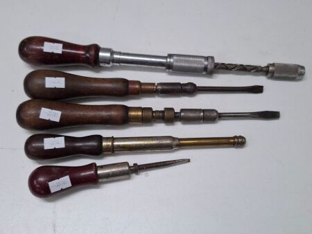 Antique Hand Press Drills - With Markings&nbsp;