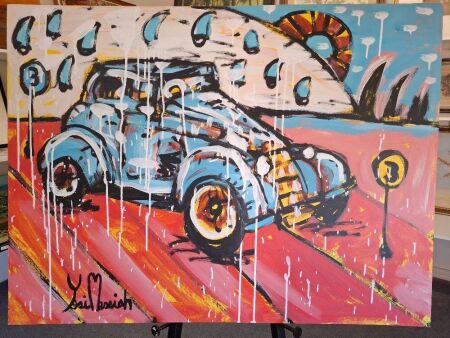 City Dreaming Mixed Media by Yori Massiah 2018