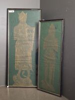 2 Roman Emperior Unknown Media on Paper - Unknown Artist