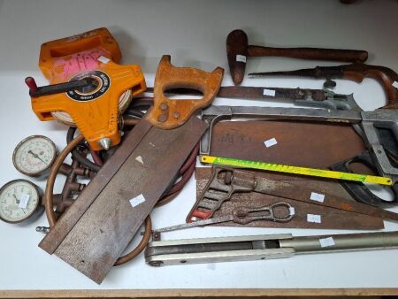 Mix Lot of Various Tools and Equipment
