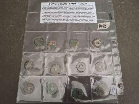 Medieval Song Dynasty China Coin Collection