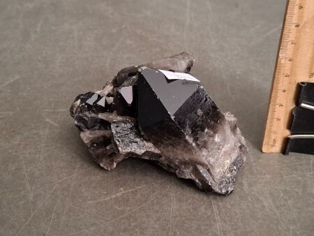 Smokey Quartz Crystal Cluster - From Brazil