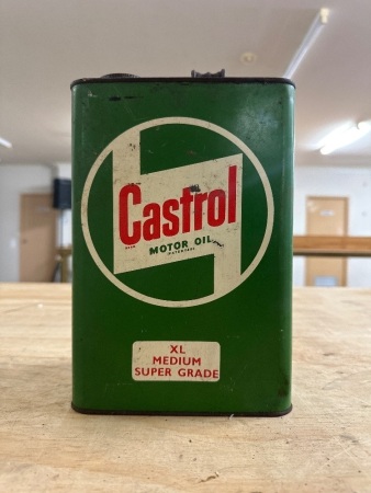 Vintage Castrol 1gal Oil Tin