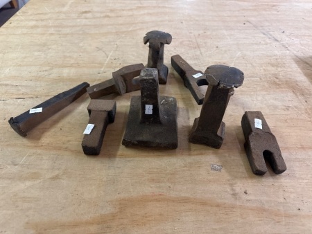 Assorted Blacksmiths Hardy and Top Tools