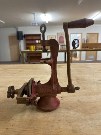 Cast Iron Maesa (Brazil) Meat Grinder - bench mount