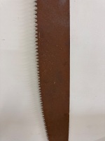 Small Crosscut Saw - 1 handle bracket missing - 42in blade - 3