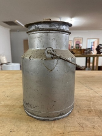 Small Vintage Sunrise Milk/Cream Can