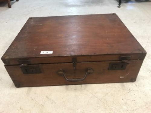 Vintage Wooden Trunk