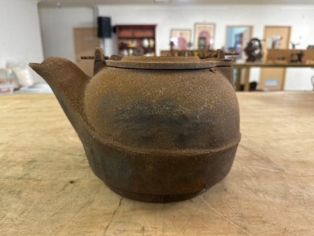 Heavy Duty Cast Iron Stove Top Kettle