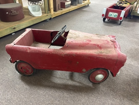 Antique Metal Pedal Car