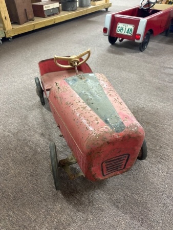 Antique Metal Pedal Car