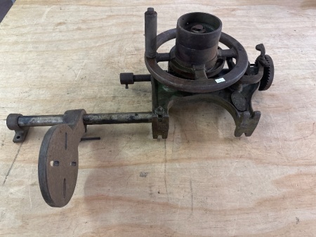 Tough- Hand Crank Drill Press - Post Mount